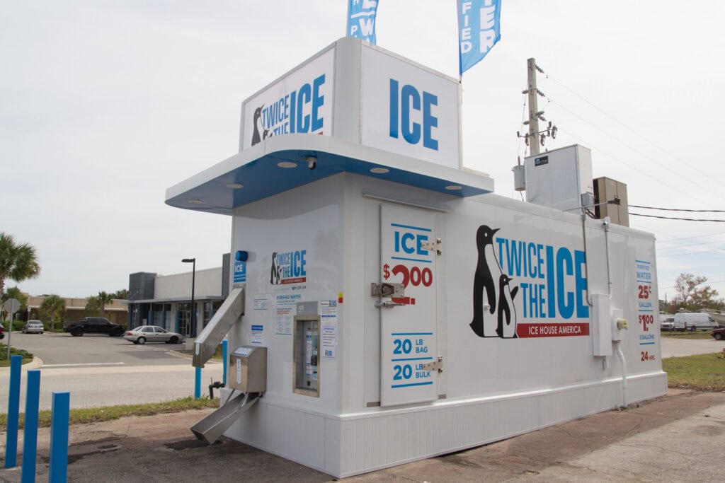 Automated Ice Vending Machine