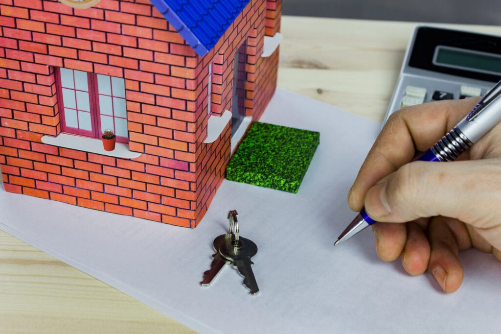 House and calculator