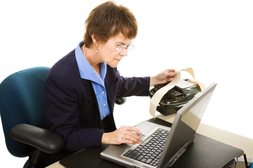 Typing Court Transcript