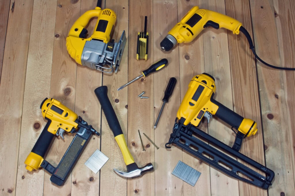 Assorted tools