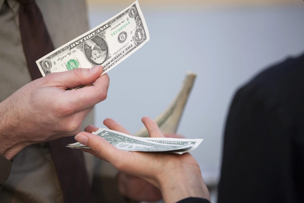 Paying for job