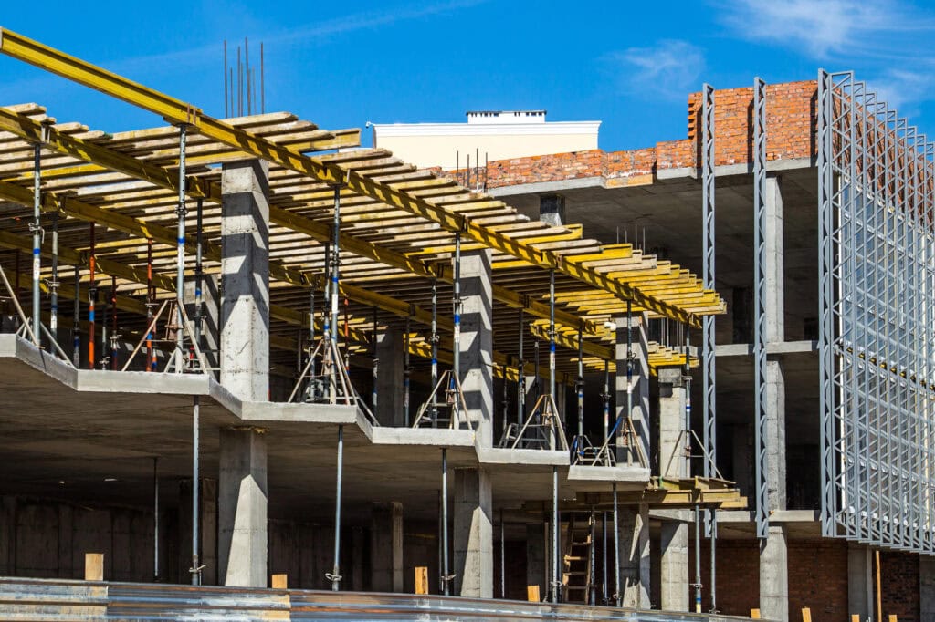Construction site background