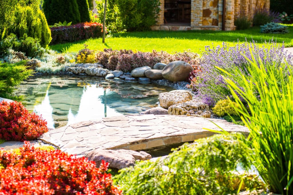 Modern landscape design
