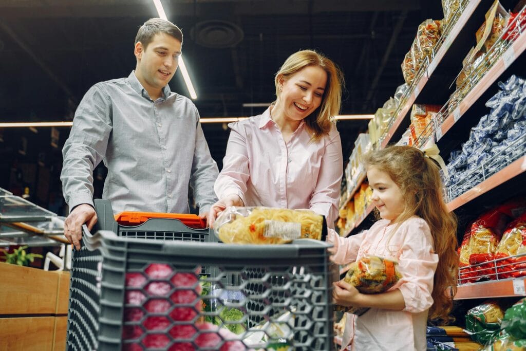 Family Grocery Shopping
